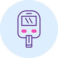 Glucometer Vecto Icon vector