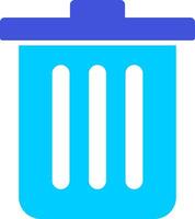 Dustbin Vecto Icon vector