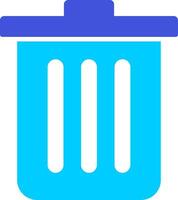 Dustbin Vecto Icon vector