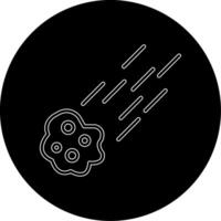 Meteor Vecto Icon vector