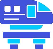 Monorail Vecto Icon vector