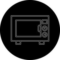 Microwave Vecto Icon vector