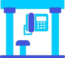 Telephone Box Vecto Icon vector