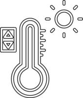 Temperature Control Vecto Icon vector