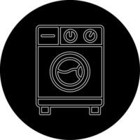 Washing Mechine Vecto Icon vector