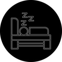 Sleeping Vecto Icon vector