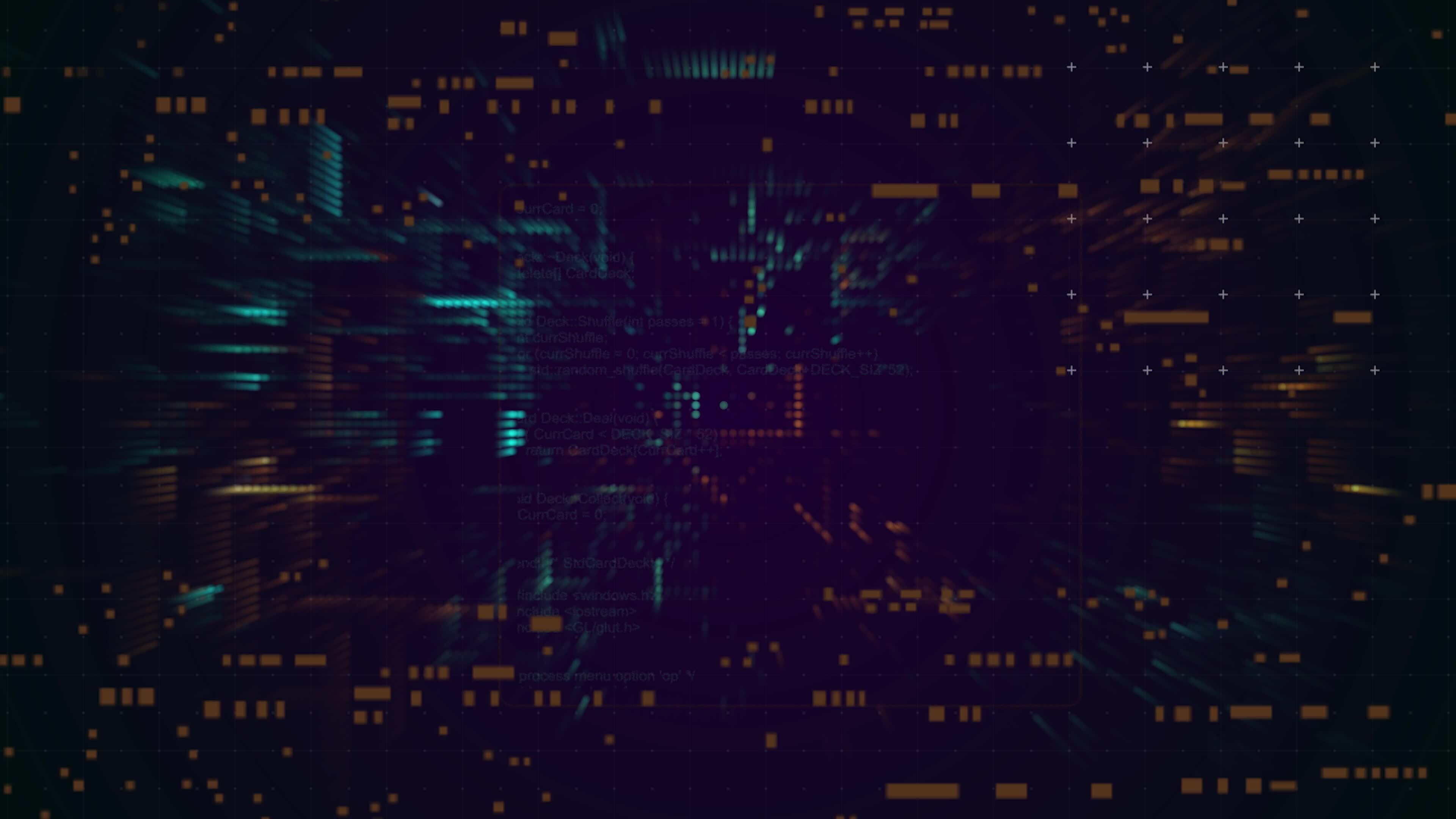 Animated Background Coding Stock Video Footage for Free Download