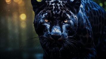 AI generated panther high quality image photo