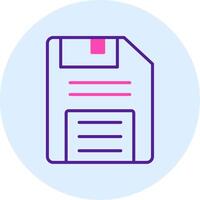 Floppy Disk Vecto Icon vector