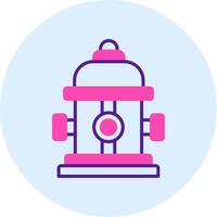 Fire Hydrant Vecto Icon vector