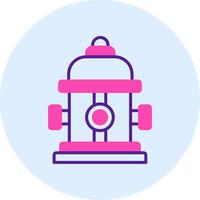 Fire Hydrant Vecto Icon vector