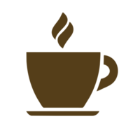 ai generado café jarra icono png