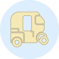 Tuk Tuk Vecto Icon vector