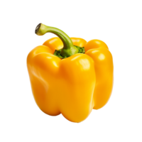 AI generated Bellpepper png isolated on transparent background