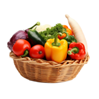 AI generated Vegetables png isolated on transparent background