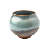 AI generated Pottery and ceramics craft isolated on transparent background png