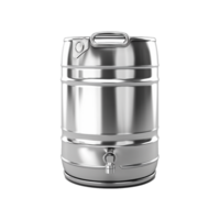 AI generated Metal beer can isolated on transparent background png