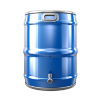 AI generated Metal beer can isolated on transparent background png