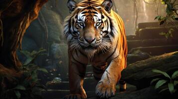 AI generated tiger high quality image photo