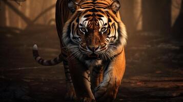 AI generated tiger high quality image photo