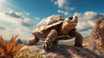AI generated tortois high quality image photo