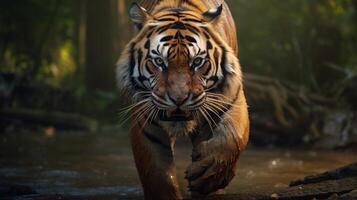 AI generated tiger high quality image photo