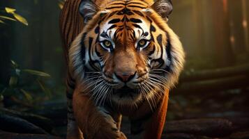 AI generated tiger high quality image photo