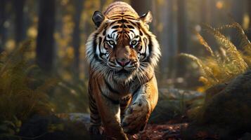 AI generated tiger high quality image photo