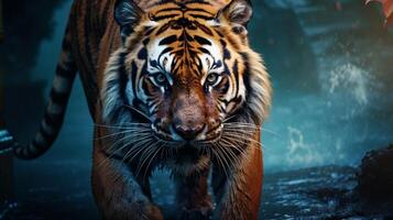 AI generated tiger high quality image photo