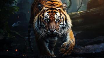 AI generated tiger high quality image photo