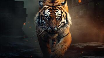 AI generated tiger high quality image photo