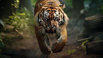 AI generated tiger high quality image photo