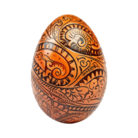 AI generated Easter egg in transparent background png