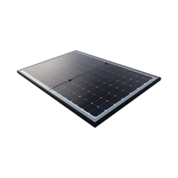 ai generiert Solar- Panel isoliert auf transparent Hintergrund png