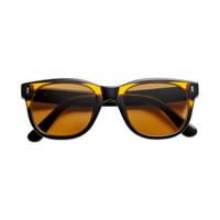 ai generado gafas de sol aislado en transparente antecedentes png