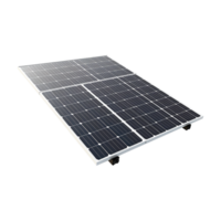 ai generado solar panel aislado en transparente antecedentes png