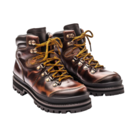 AI generated Boots isolated on transparent background png