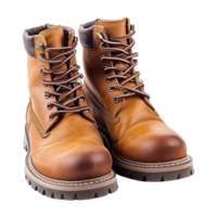 AI generated Boots isolated on transparent background png