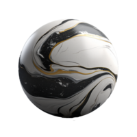 AI generated Marble png isolated on transparent background