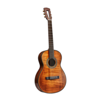 ai généré guitare isolé sur transparent Contexte png