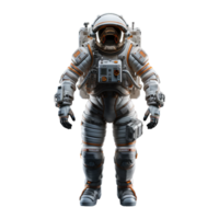 AI generated Astronaut in a space suite isolated on transparent background png