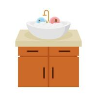 soap in water  wink illustration vector