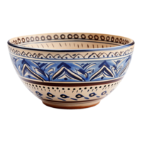 AI generated Ceramic bowl isolated on transparent background png