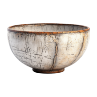 AI generated Ceramic bowl isolated on transparent background png