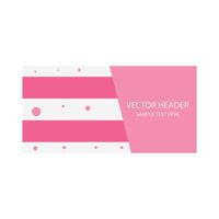 header template illustration vector