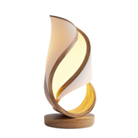 AI generated Modern lamp png isolated on transparent background