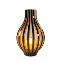 AI generated Modern lamp png isolated on transparent background