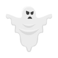 fantasma blanco ilustración vector