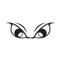 eye lens black illustration vector