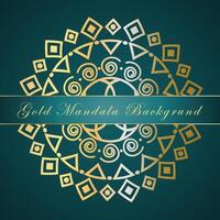 Vector Luxury ornamental mandala design background